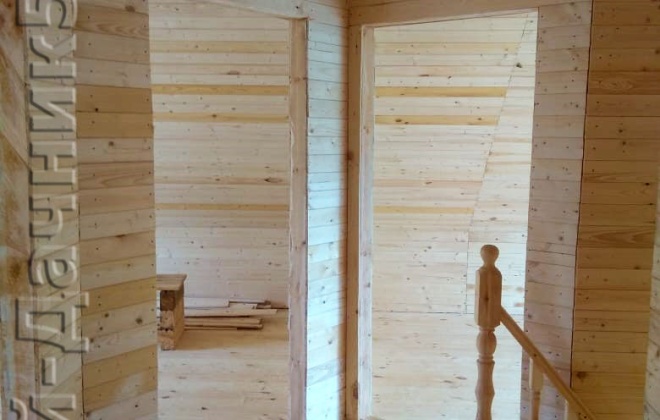 3 Брусовой дом К-35 9×9, 166.5 м², Калужская область, Малоярославецкий район, Деревня Бураково (1)